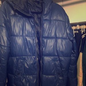 Full zipper puffer jacket